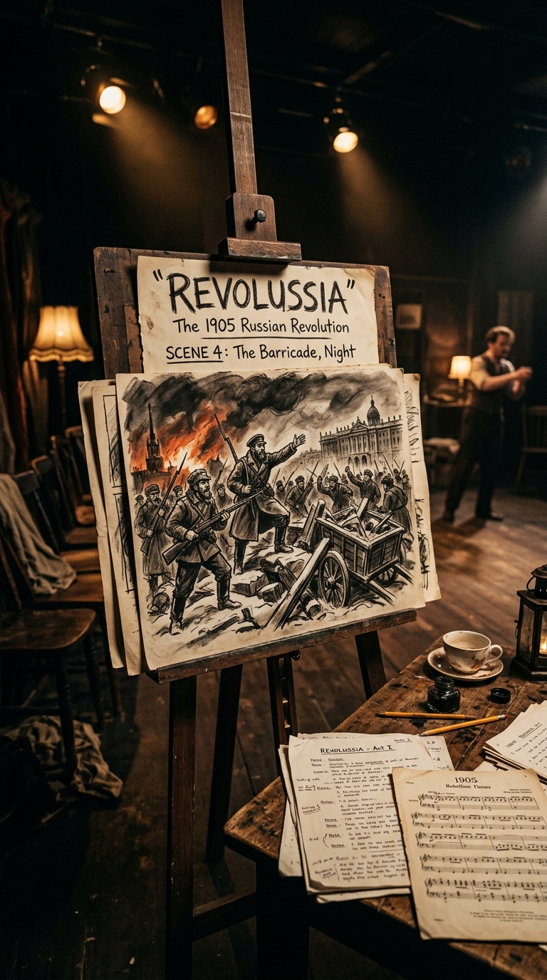 Bocetos teatrales de Revolussia - 1968