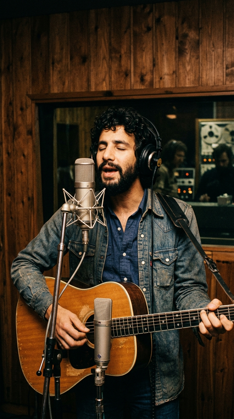 Sesión de grabación en Morgan Studios - 1970