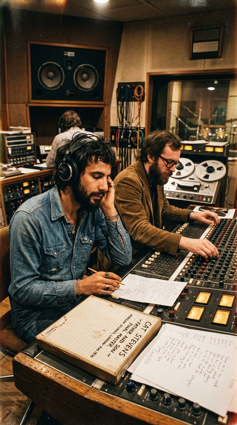 Caja de cintas maestras de Morgan Studios - 1970