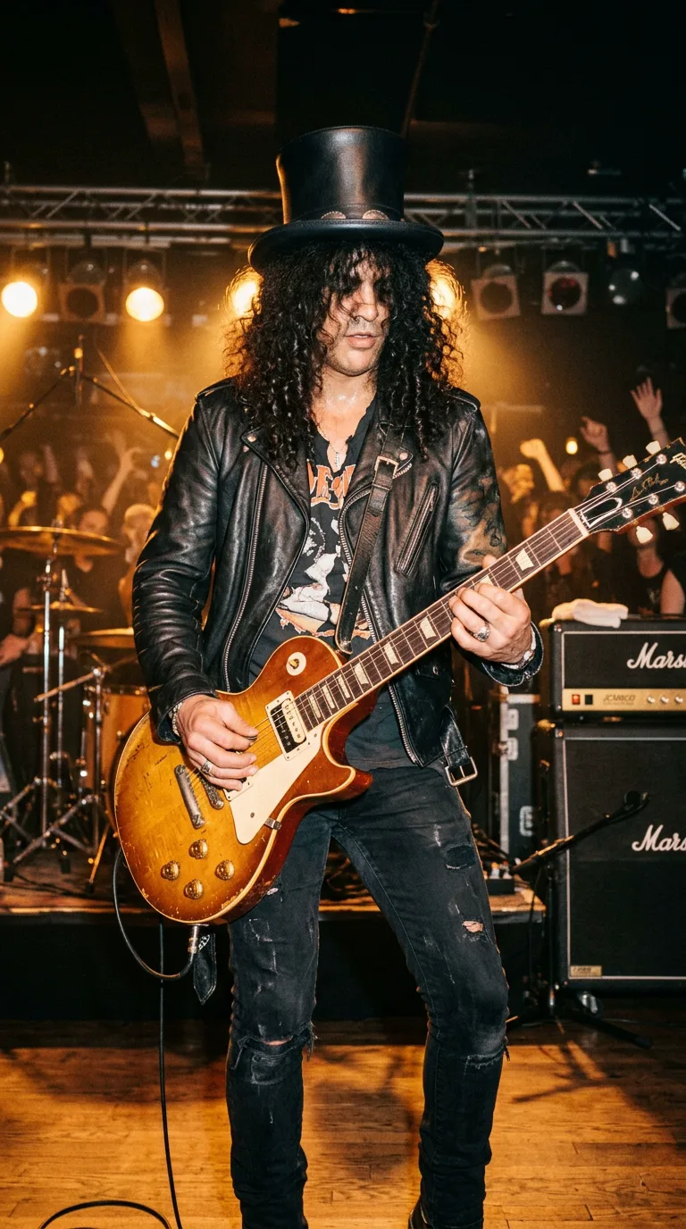 Slash en el escenario