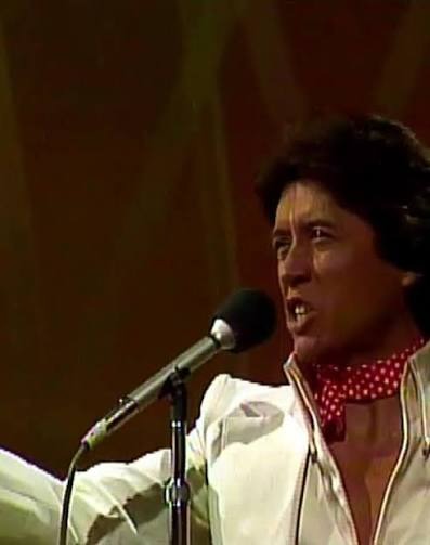 Actuación histórica de Napoleón en el Festival OTI 1976