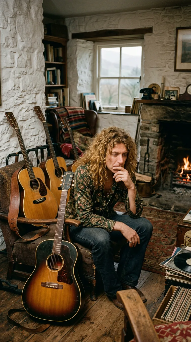 John Paul Jones y Robert Plant en Polar Studios