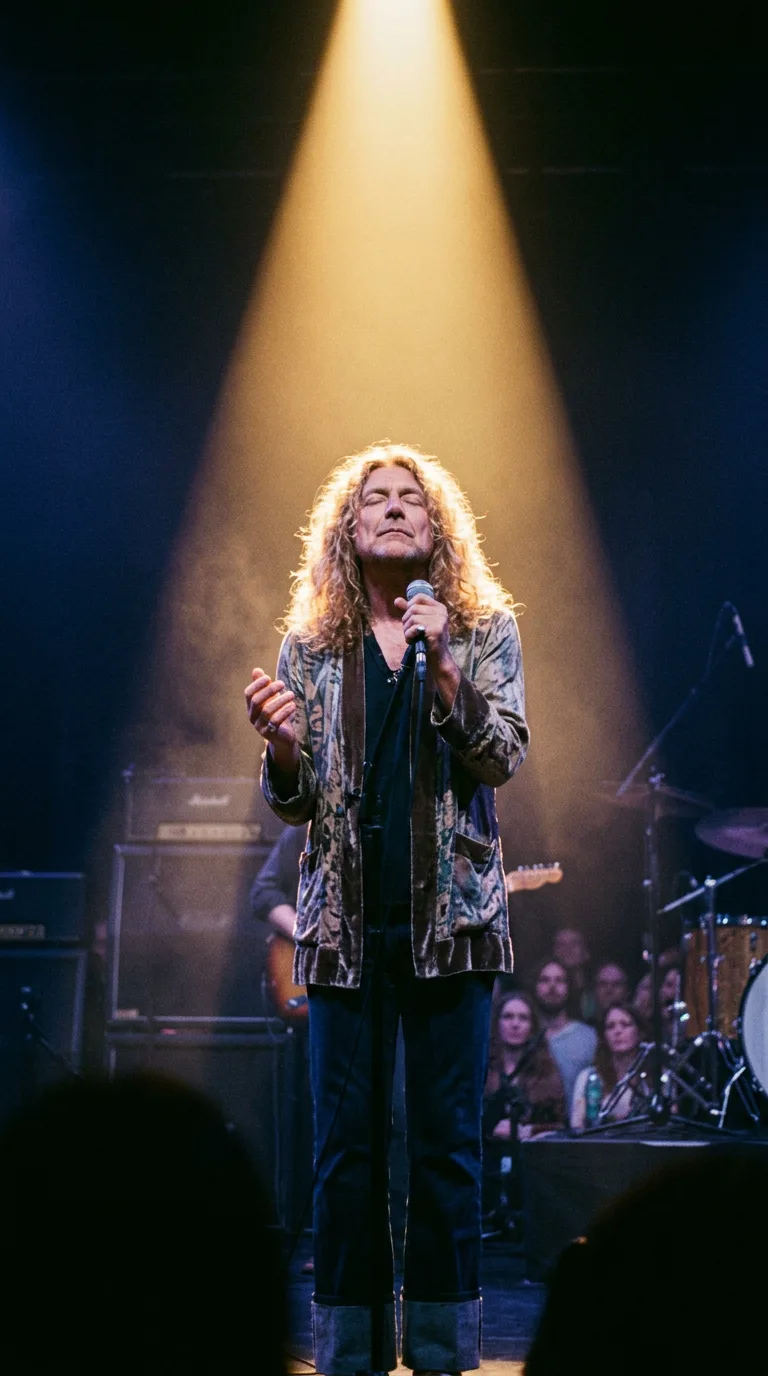 Robert Plant en el escenario