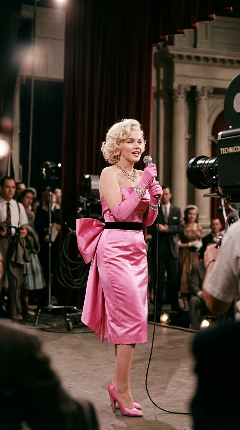 Marilyn en Los caballeros las prefieren rubias