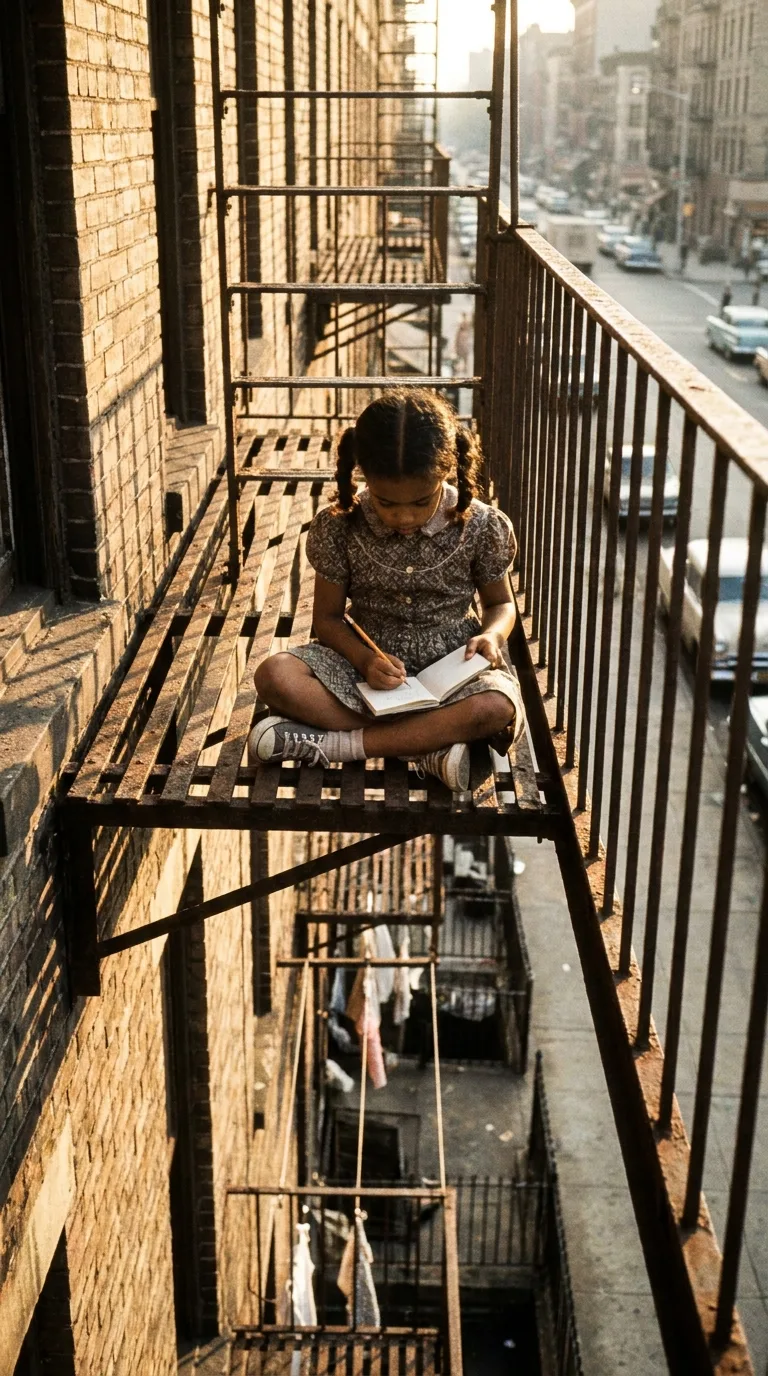 Infancia en el Spanish Harlem y los refugios de papel
