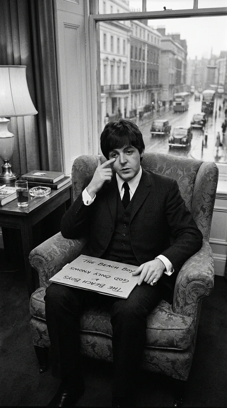 Paul McCartney emocionado en Londres al escuchar el acetato de God Only Knows