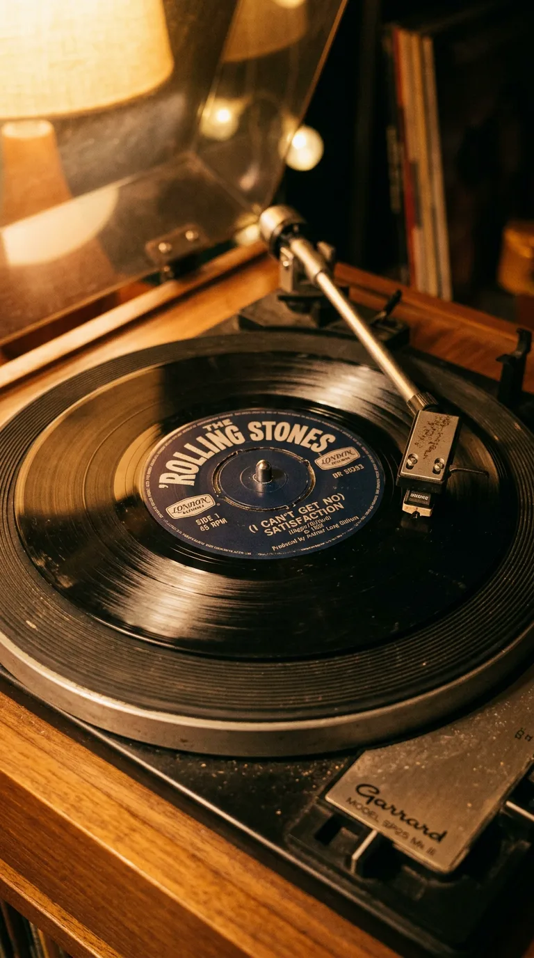 El vinilo de Satisfaction de London Records