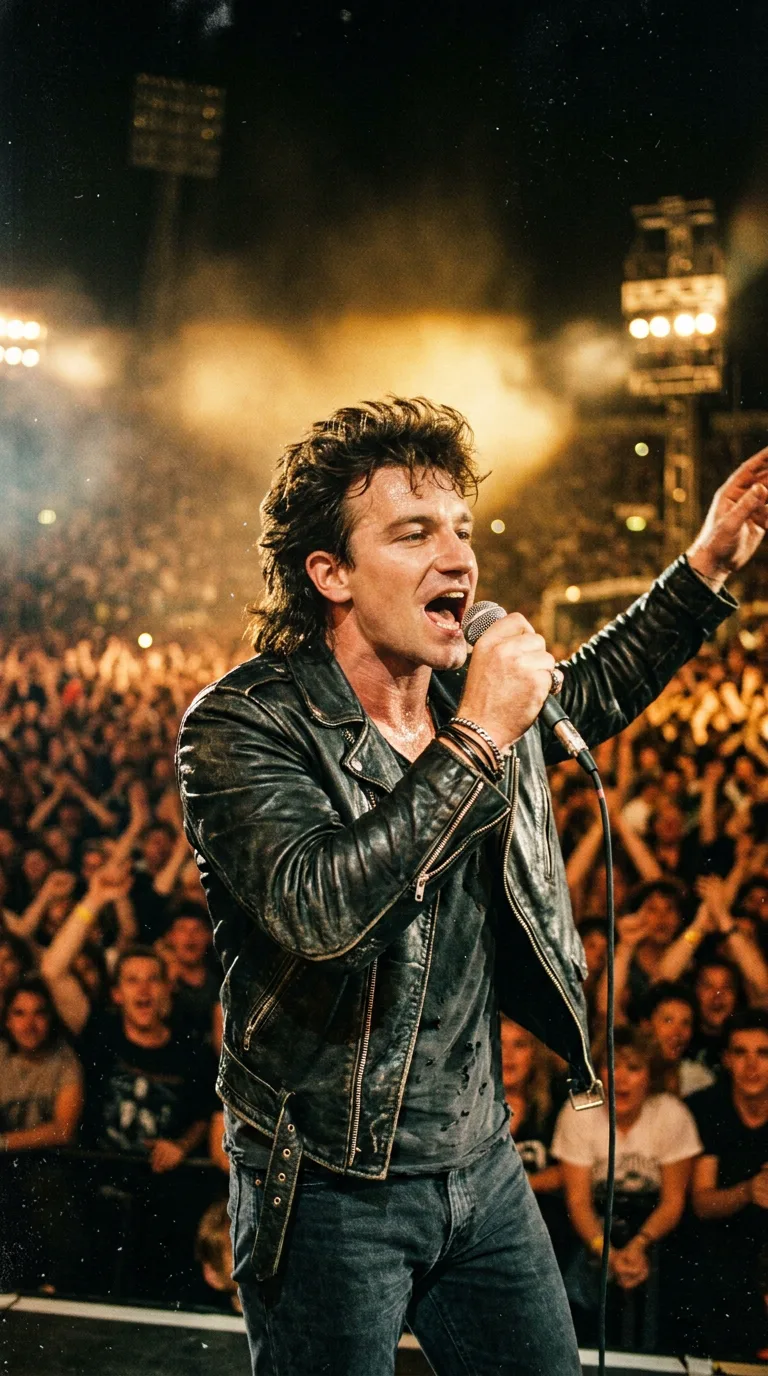 Bono en vivo en 1987