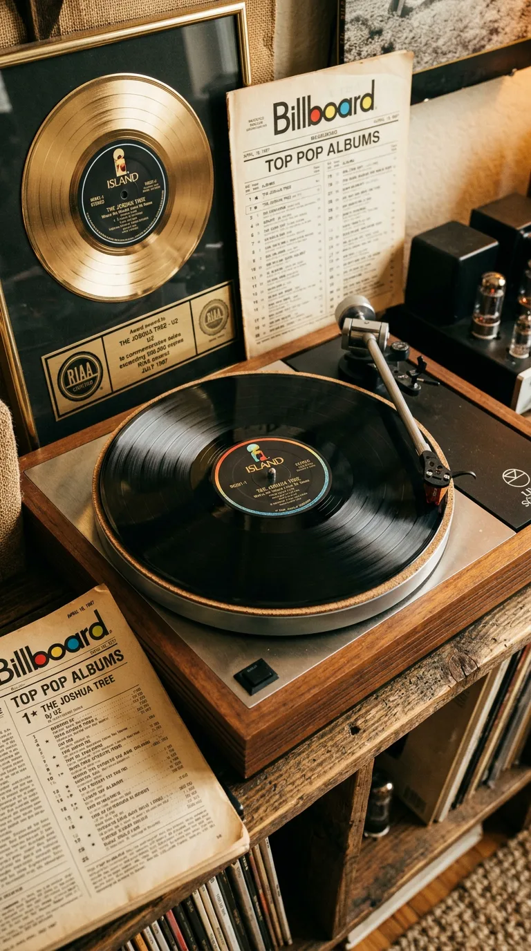 Vinilo original de The Joshua Tree